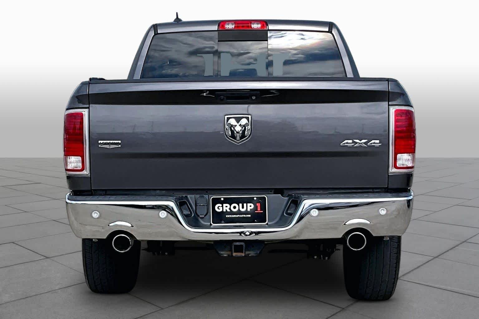 Used 2018 Granite Crystal Metallic Clearcoat Ram Laramie image 5