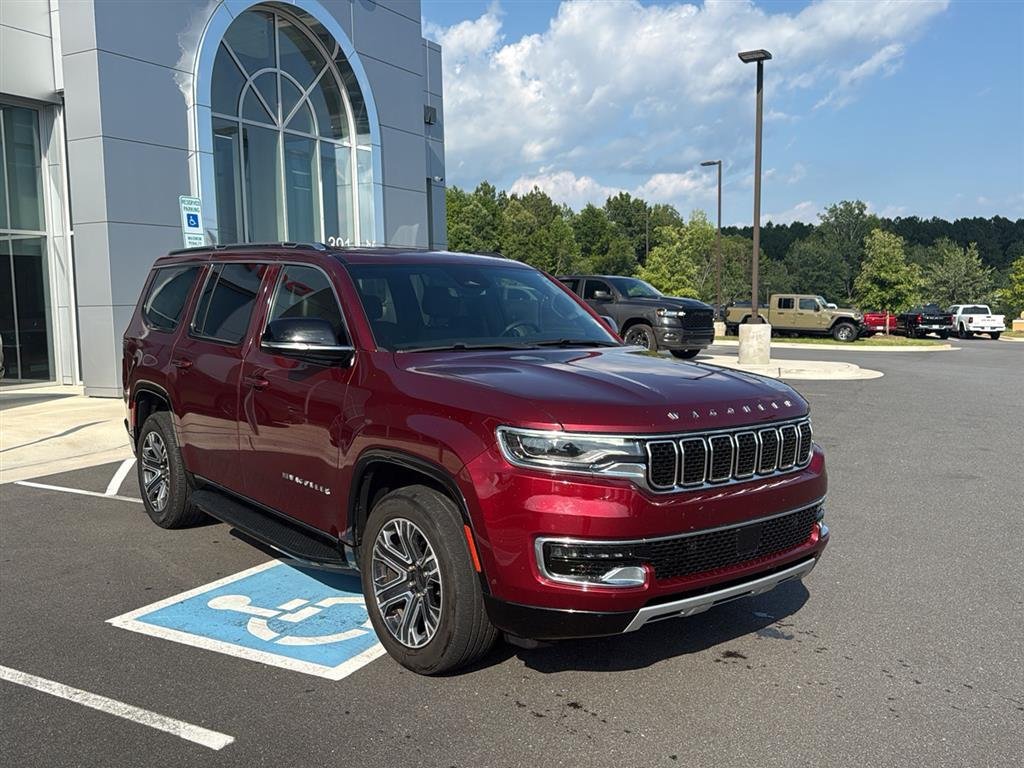 Used 2024 Velvet Red Pearlcoat Jeep Series II image 3