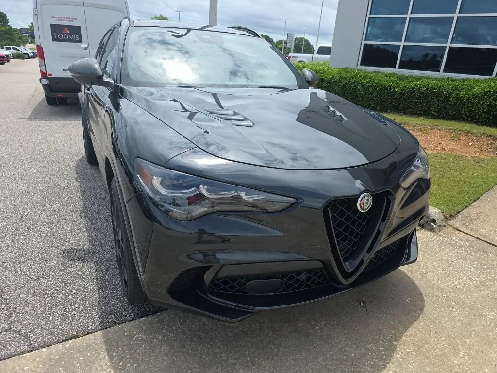 Used 2024 Vulcano Black Metallic Alfa Romeo Quadrifoglio image 8