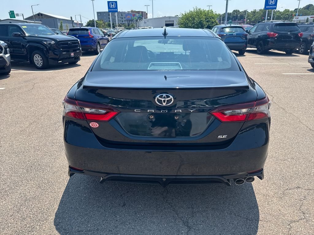 Used 2021 Blue Toyota SE image 6