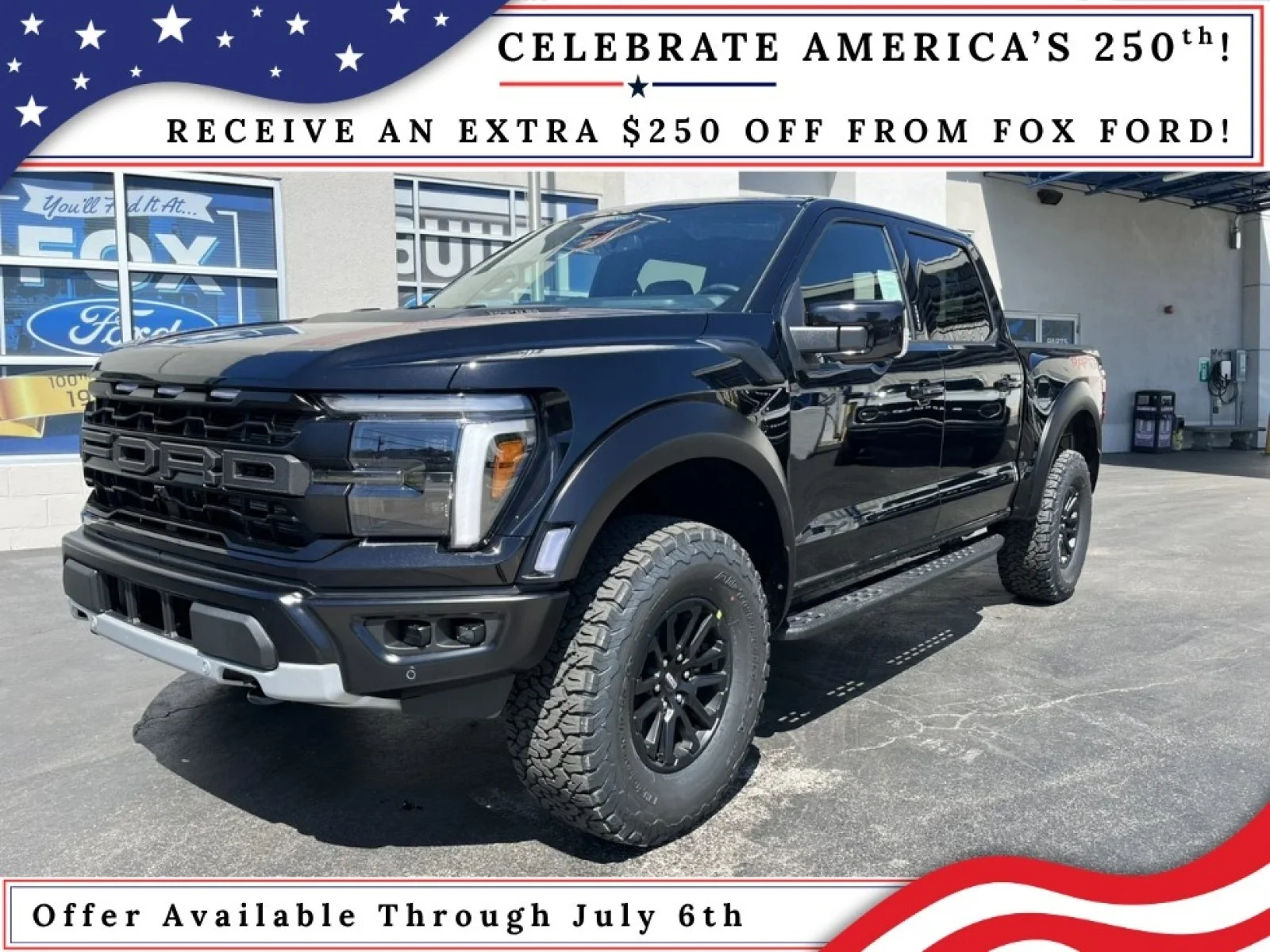 New 2026 Agate Black Metallic Ford Raptor® image 1