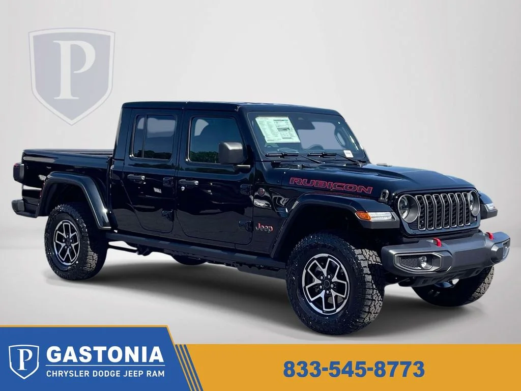 New 2026 Black Clear-Coat Exterior Paint Jeep Rubicon image 1