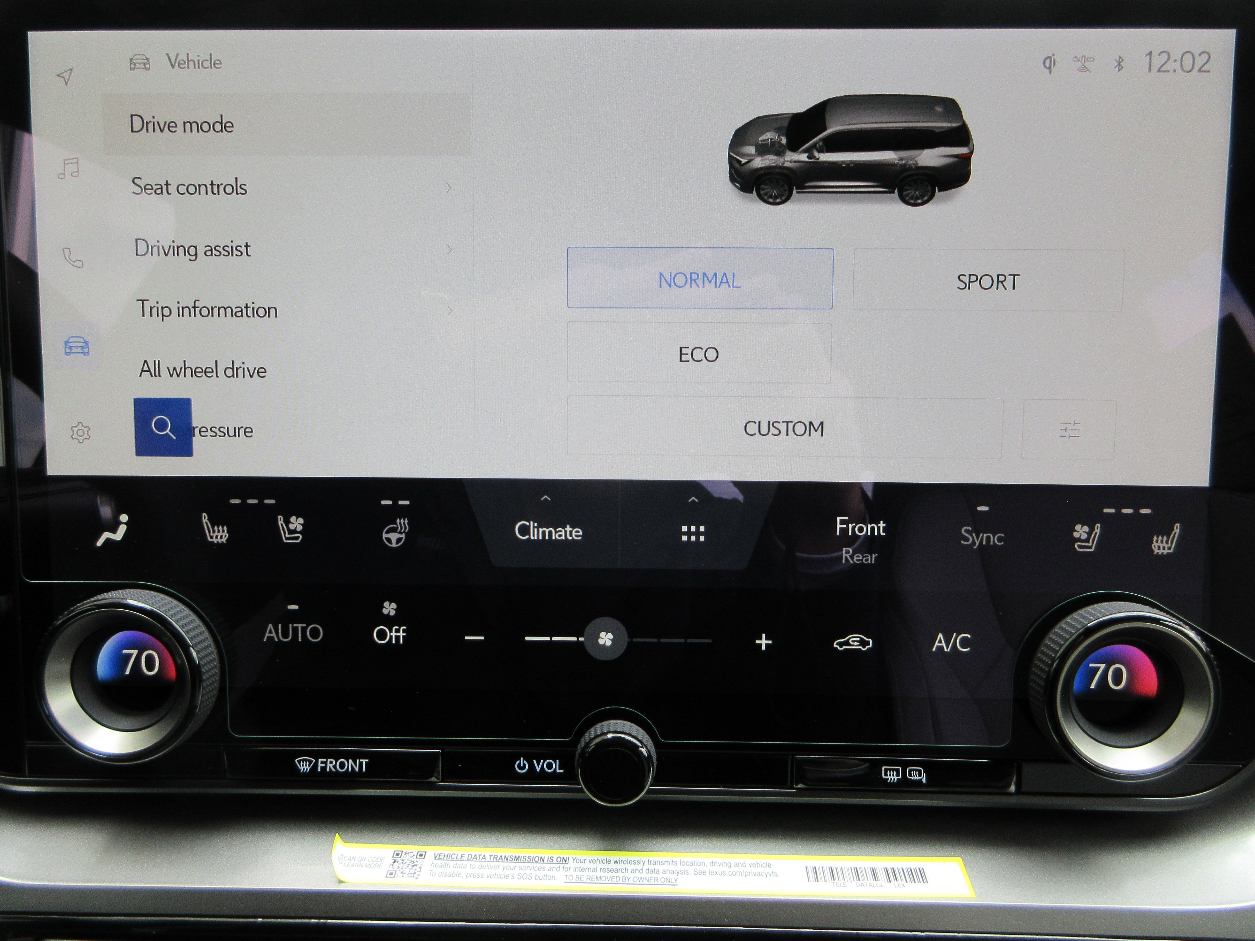 New 2026 Nightfall Mica Lexus LUXURY AWD image 44