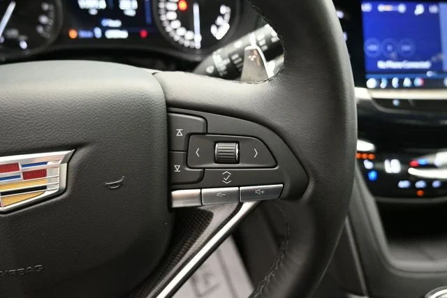 Certified Used 2025 Stellar Black Metallic Cadillac Sport image 14