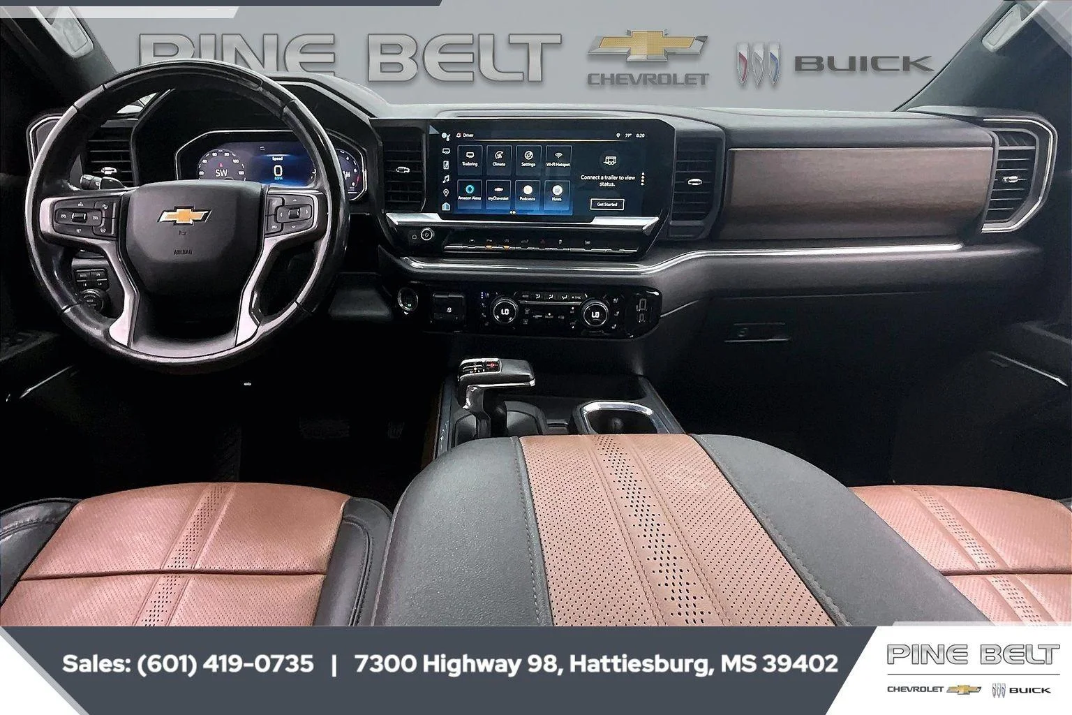 Used 2024 Iridescent Pearl Tricoat Chevrolet High Country image 14