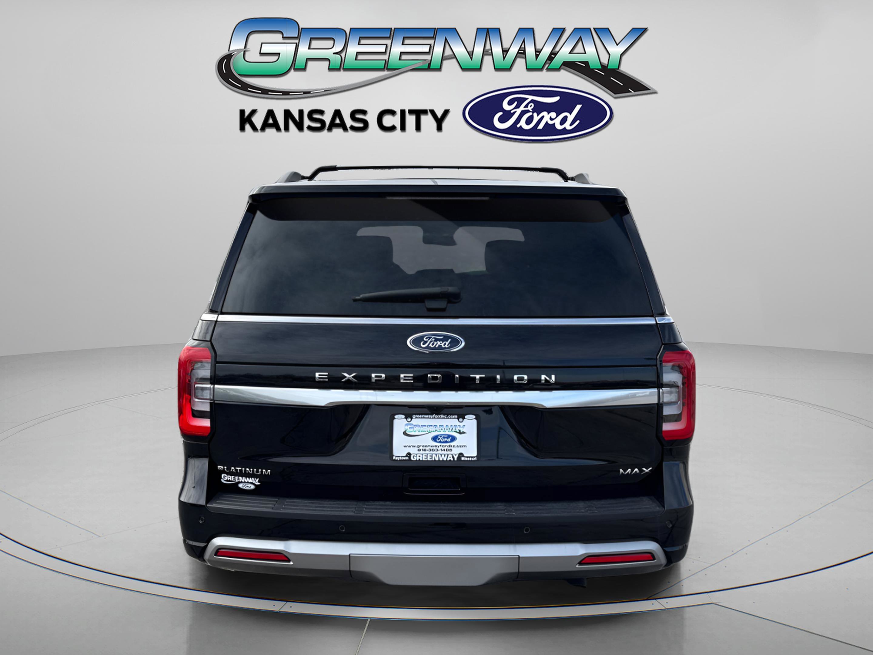 New 2024 Agate Black Metallic Ford Platinum image 6