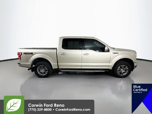 Certified Used 2018 White Gold Ford Lariat image 10