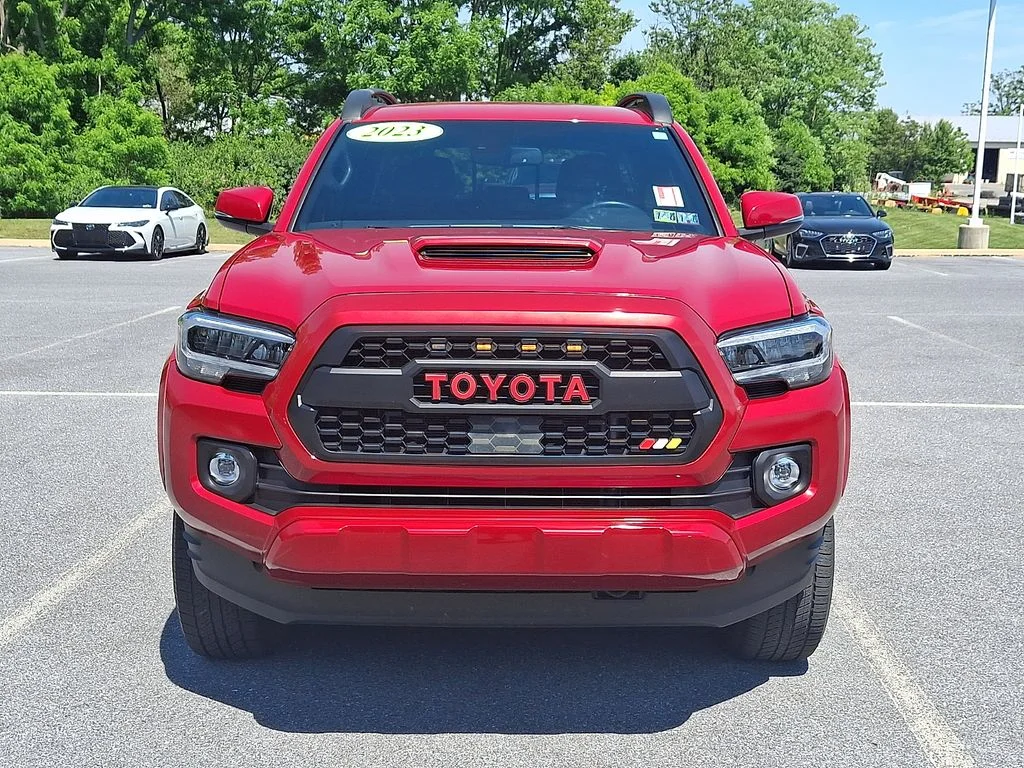 Certified Used 2023 Red Toyota TRD Sport image 2