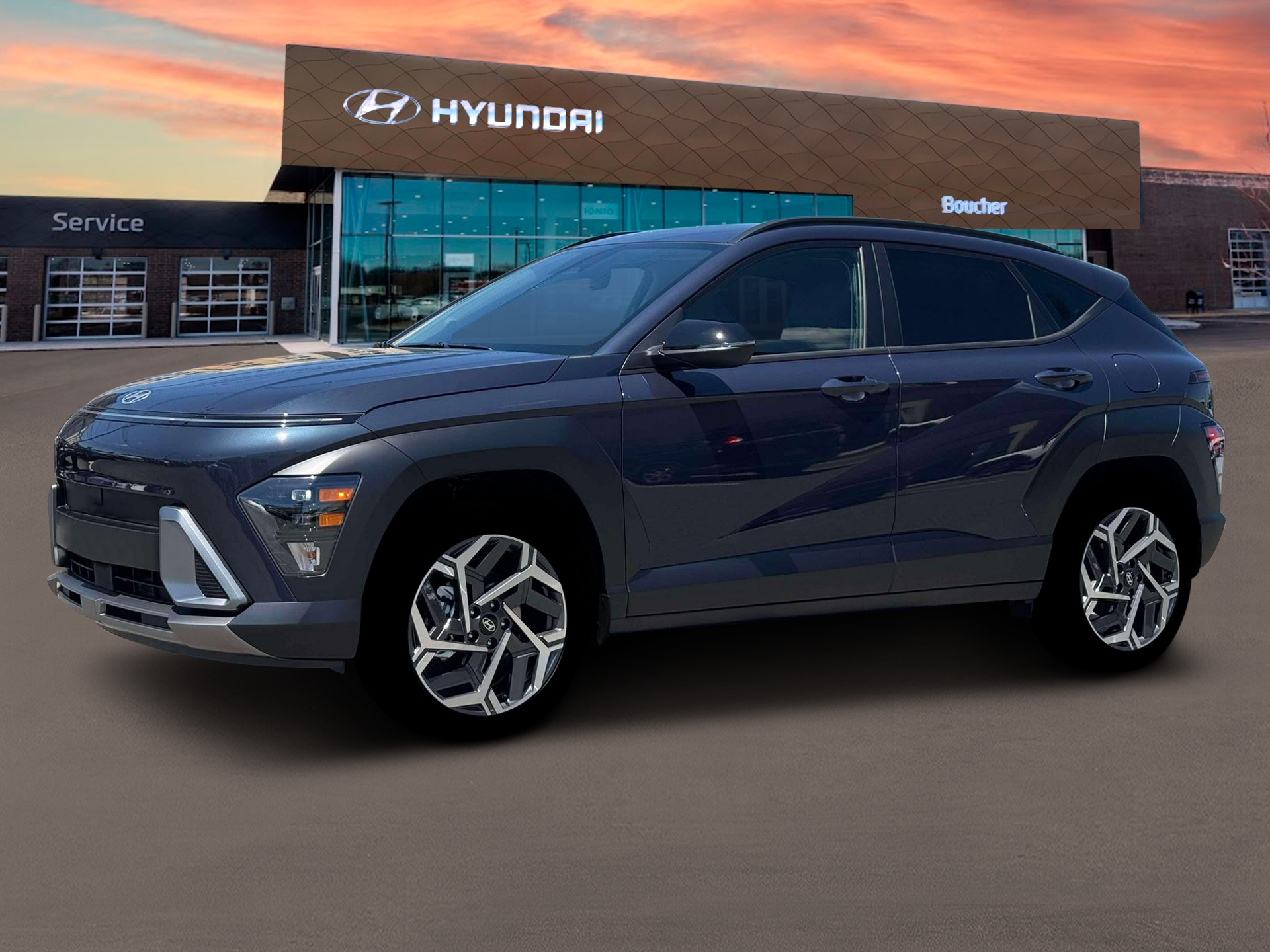 New 2026 Denim Blue Pearl Hyundai SEL Premium AWD image 2
