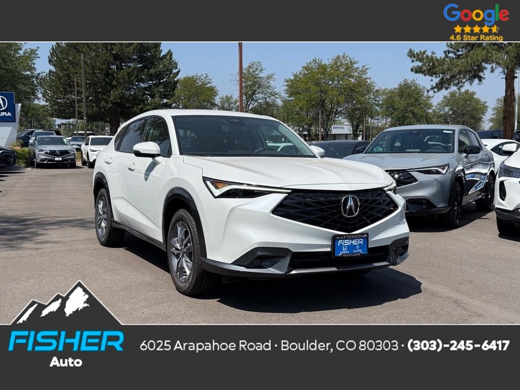 New 2026 Platinum White Pearl Acura Base image 1