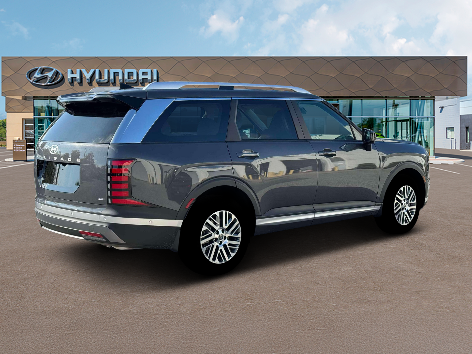 New 2026 Gray Hyundai SEL Premium AWD image 8
