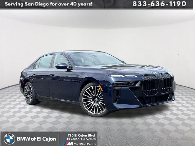 New 2026 BMW 7 Series 750e xDrive Sedan in El Cajon #CW65650 | BMW