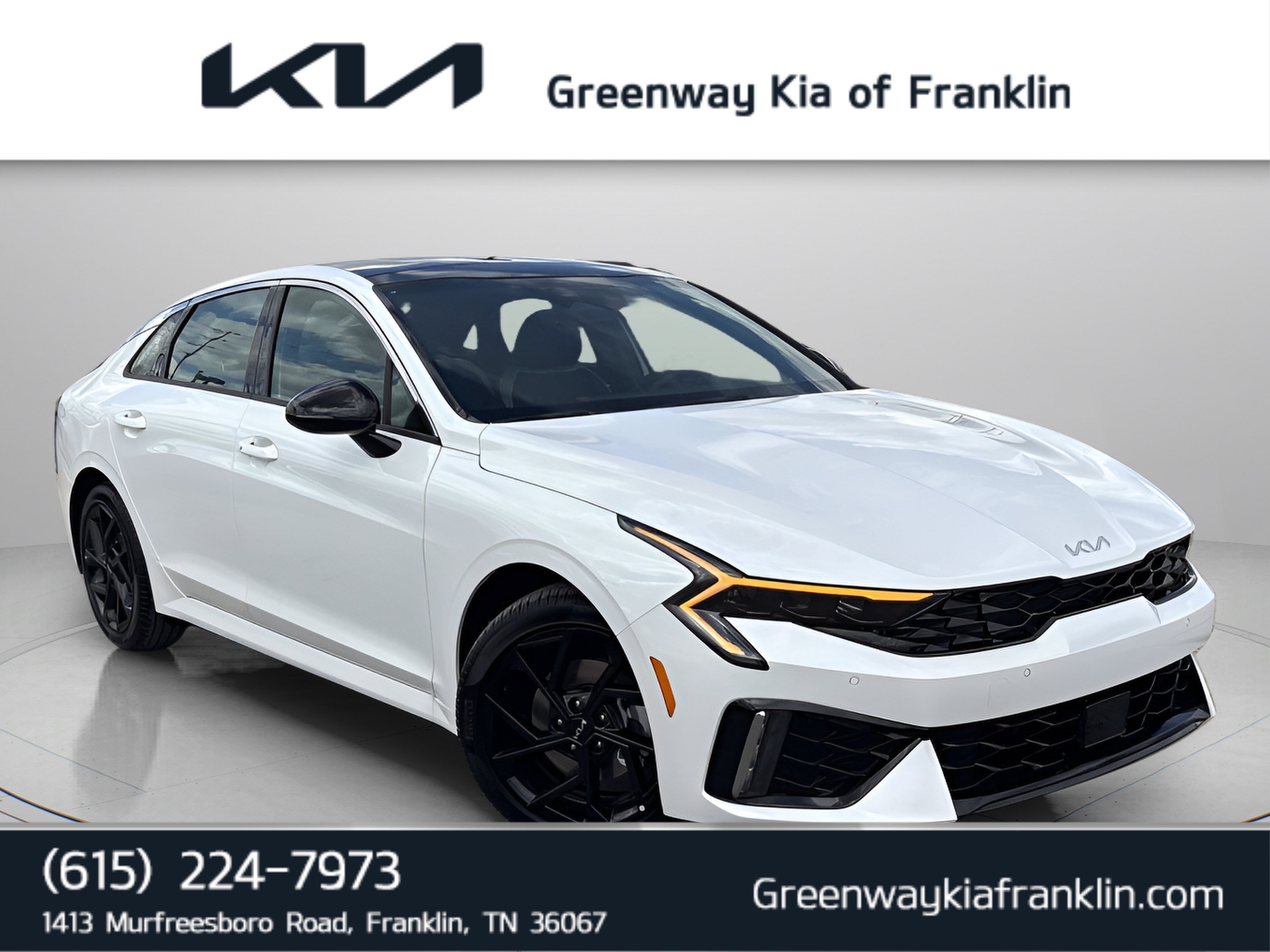 New 2027 Snow White Pearl Kia GT-Line image 1