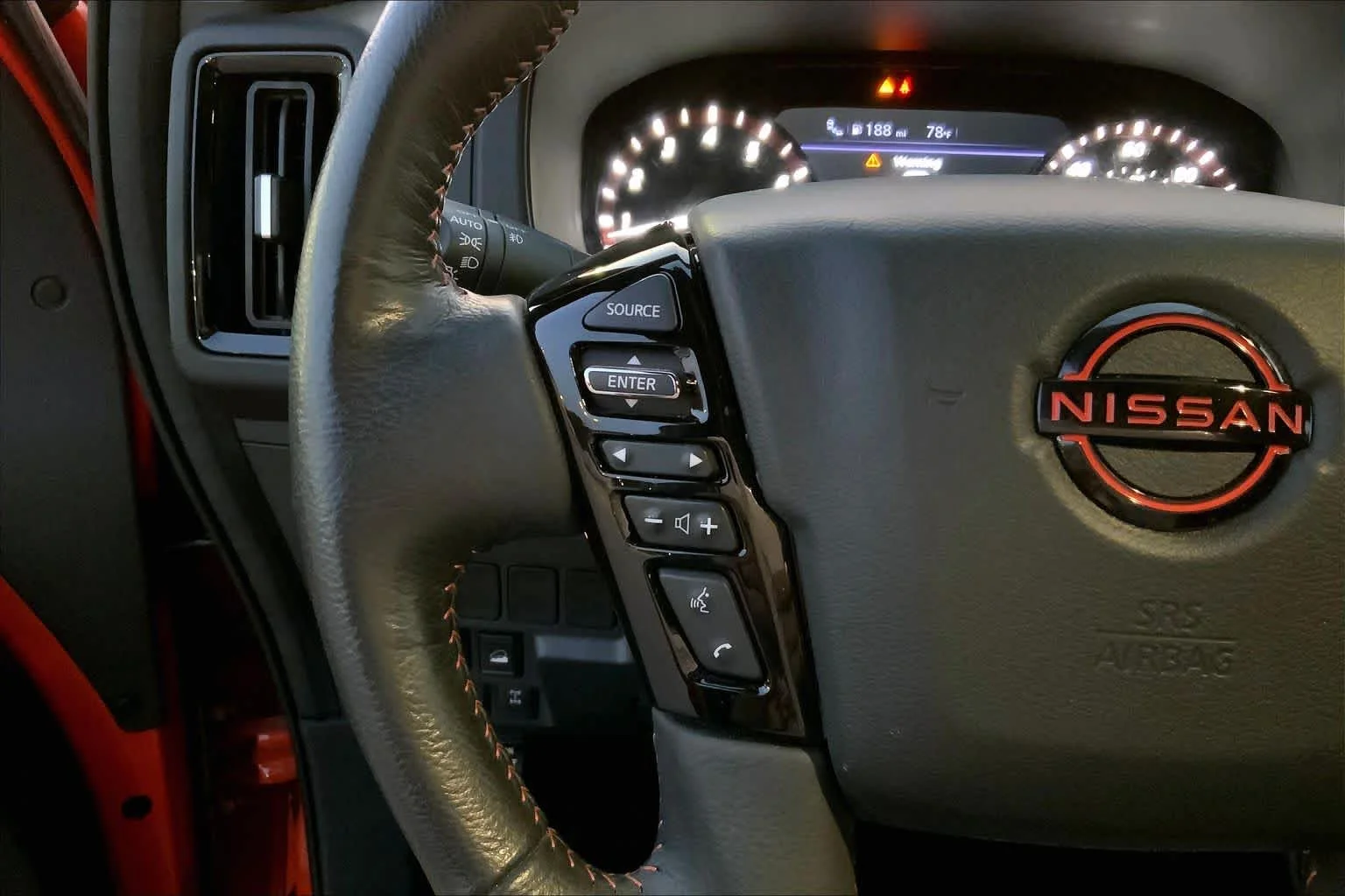 Used 2025 Afterburn Orange Nissan PRO-4X image 21