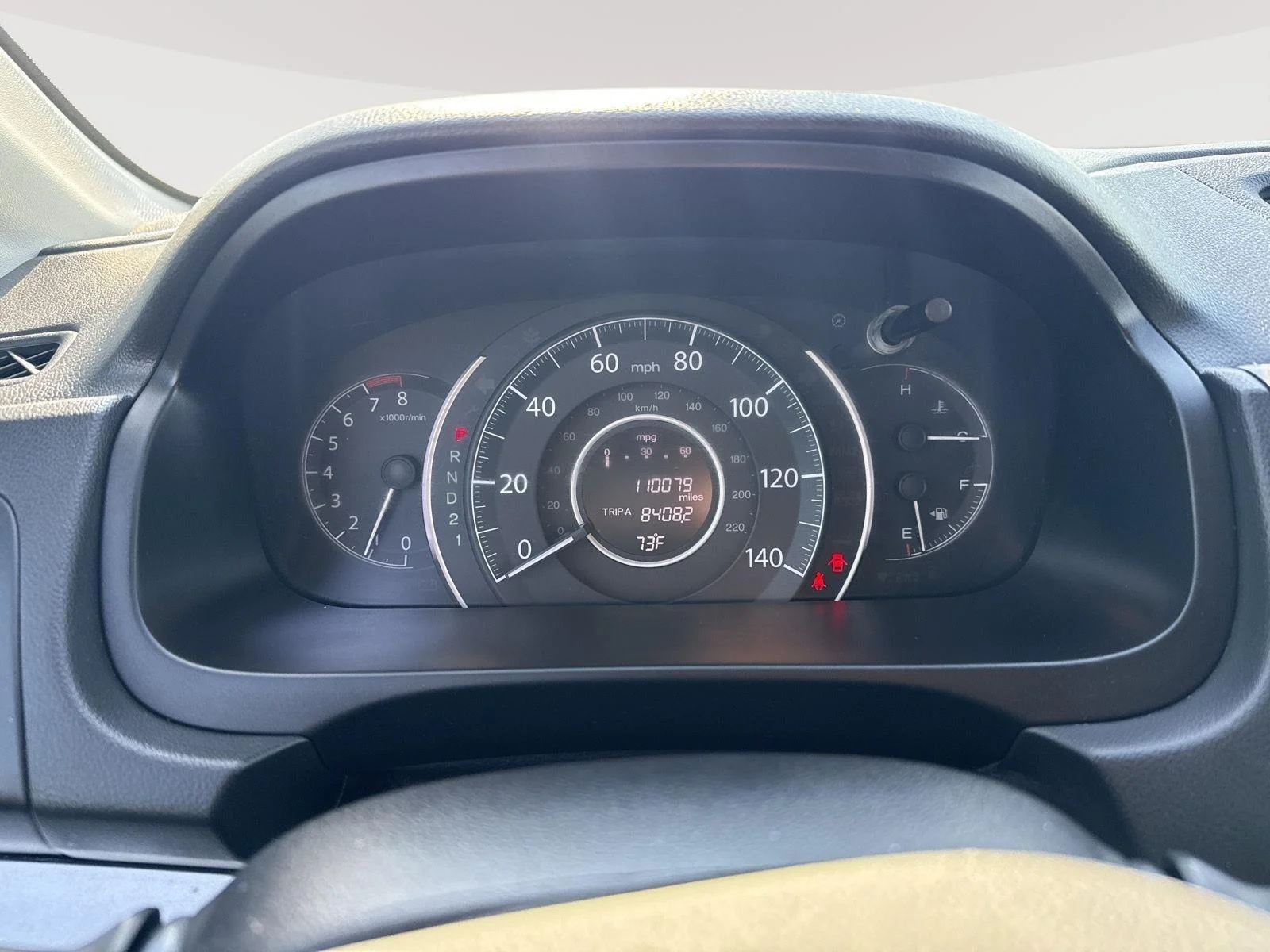 Used 2012 Opal Sage Metallic Honda EX image 2