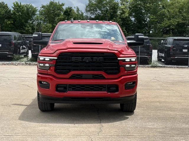 New 2026 Flame Red Clear-Coat Exterior Paint RAM Laramie image 14
