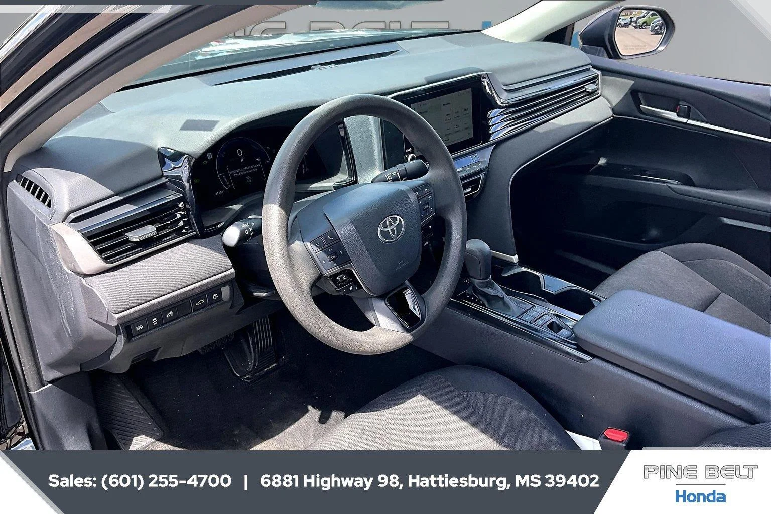 Used 2025 Midnight Black Metallic Toyota LE image 12