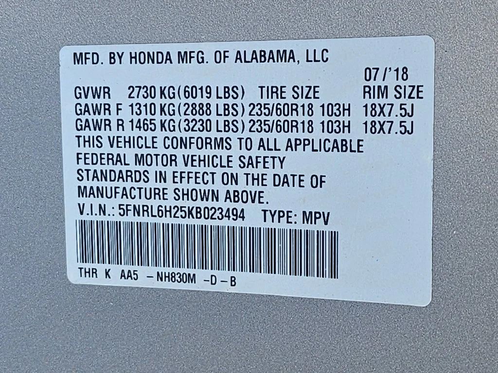 Certified Used 2019 Silver Honda LX image 35