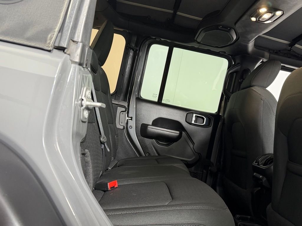 Used 2021 Gray Clearcoat Jeep Unlimited Sport S image 25