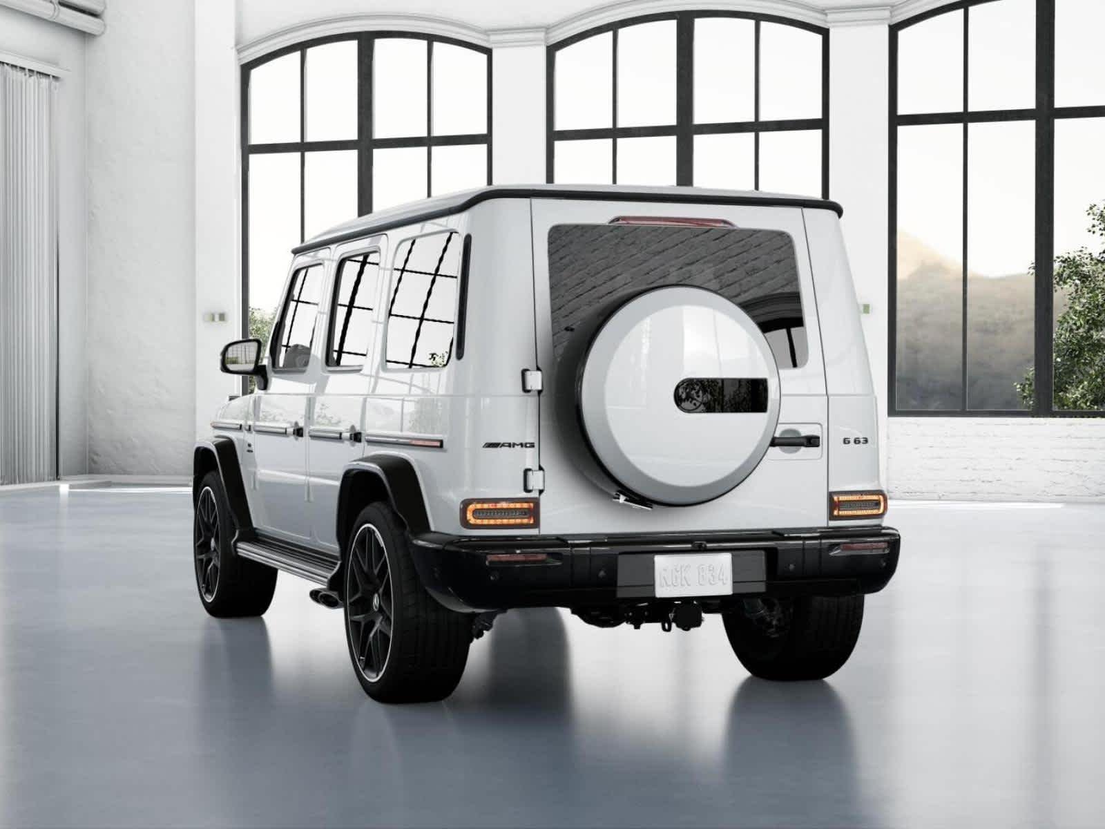 New 2026 MANUFAKTUR Moonlight White Metallic Mercedes-Benz AMG® G 63 SUV image 66