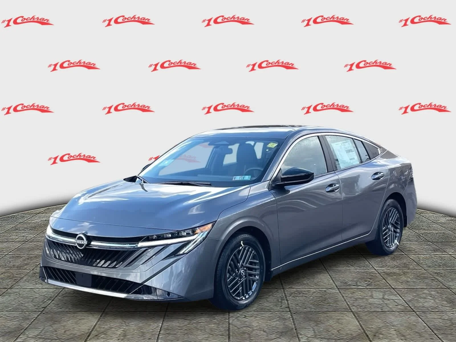 New 2026 Gun Metallic Nissan SV image 7