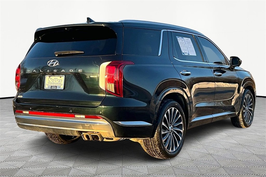 Used 2024 Hyundai Palisade Calligraphy with VIN KM8R7DGE2RU797557 for sale in Kansas City