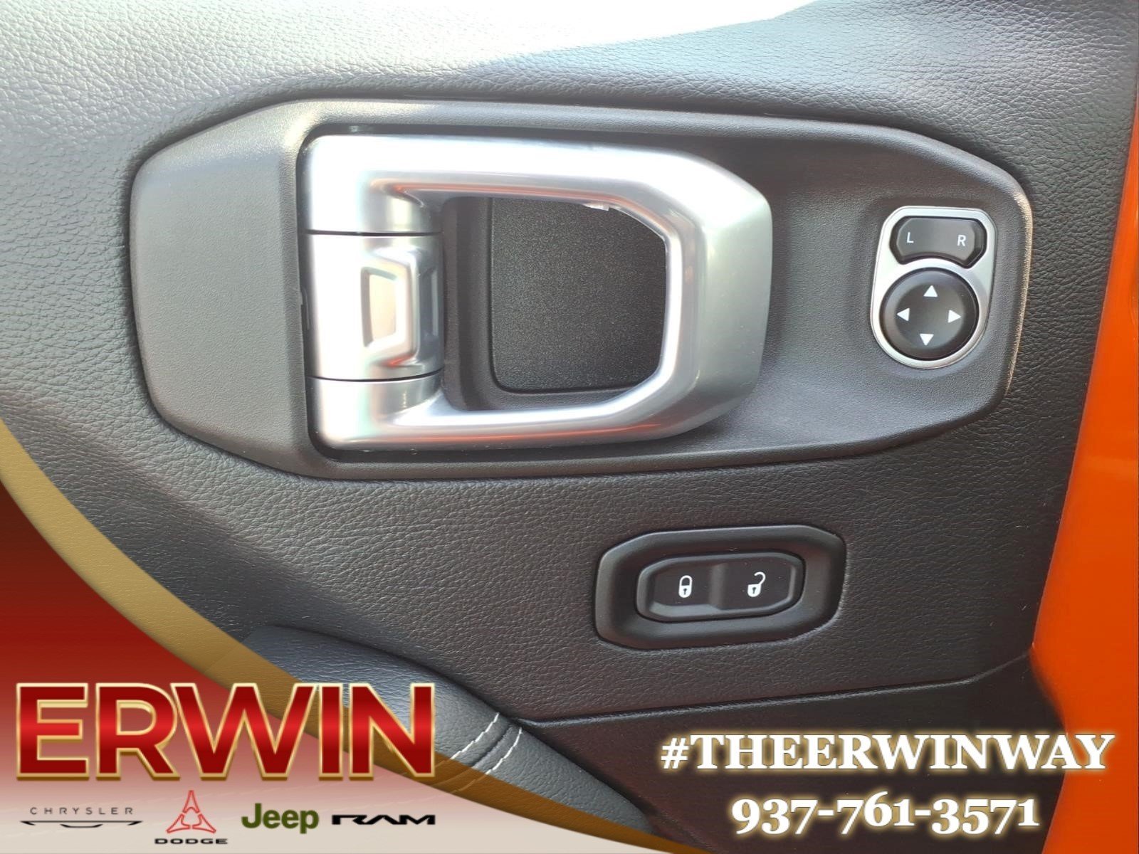 Used 2023 Orange Jeep Sahara 4xe image 11