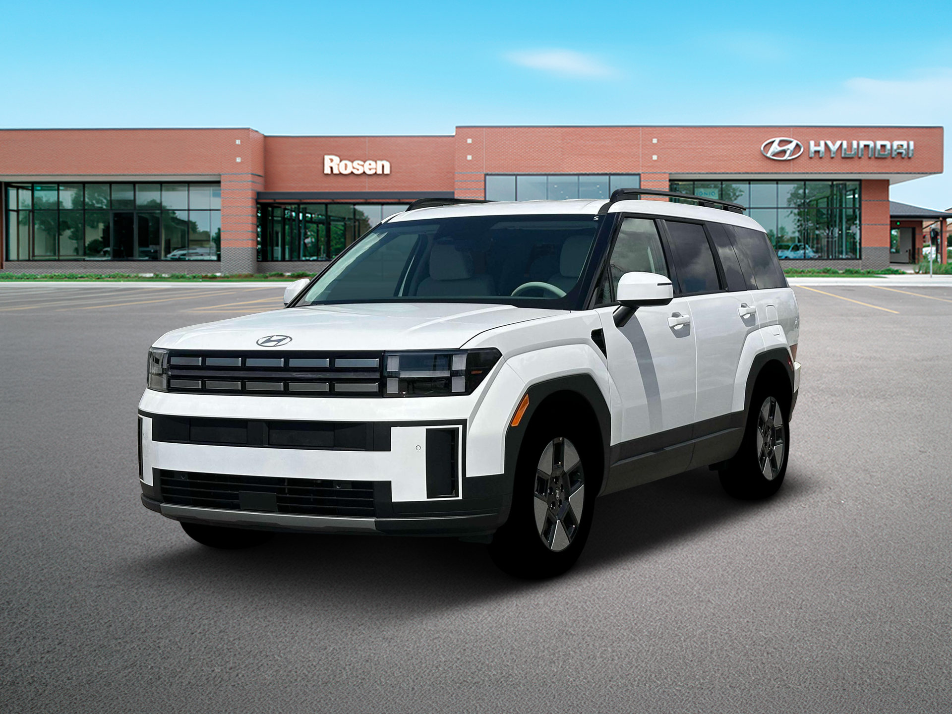 New 2026 White Hyundai SEL image 1