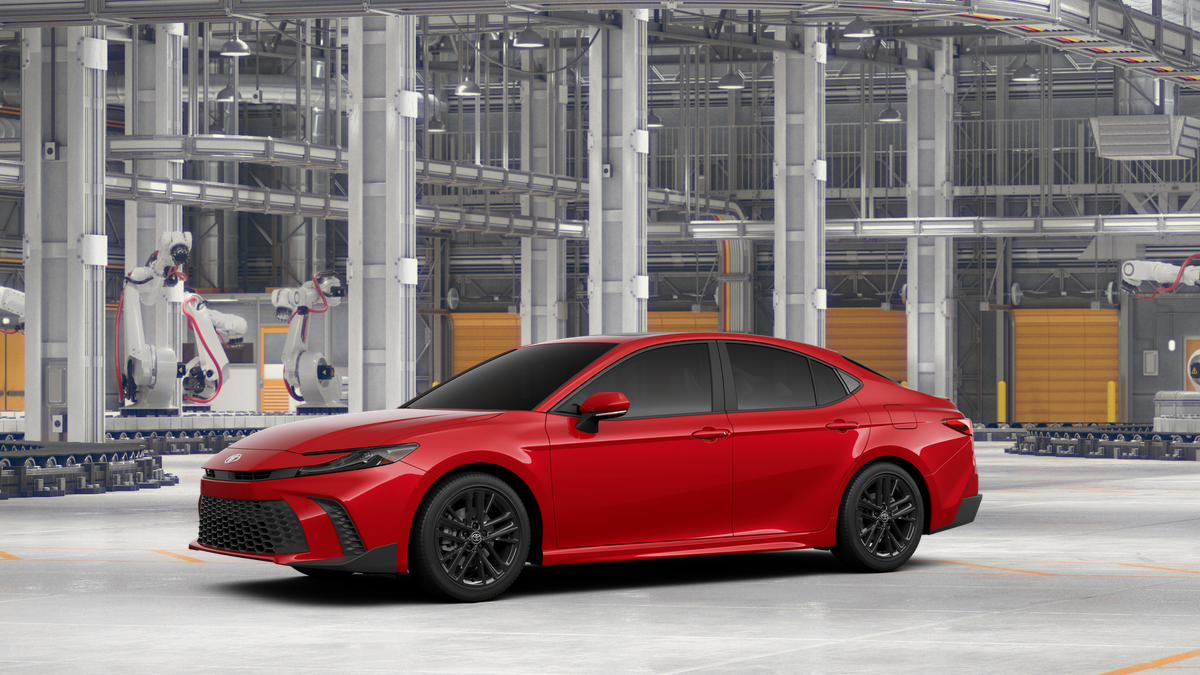 New 2026 Supersonic Red Toyota SE image 2