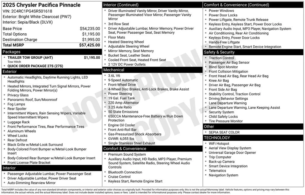 2025 Chrysler Pacifica Pinnacle - Photo 9