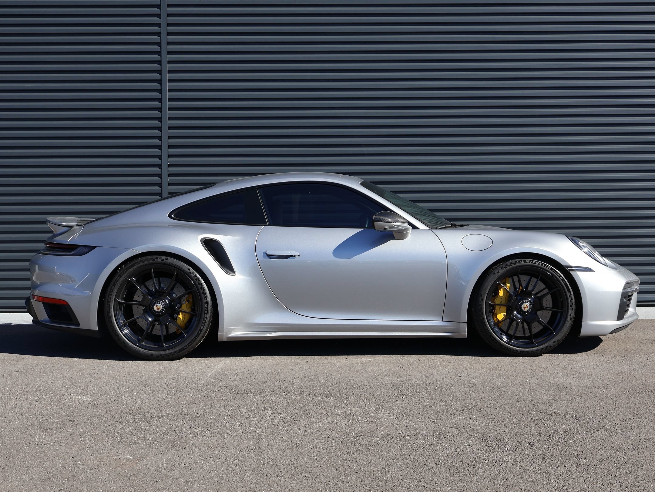 Used 2021 GT Silver Metallic Porsche Turbo S image 8