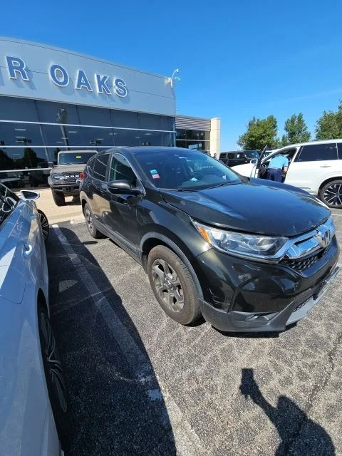 Certified Used 2017 Dark Olive Metallic Honda EX-L image 2