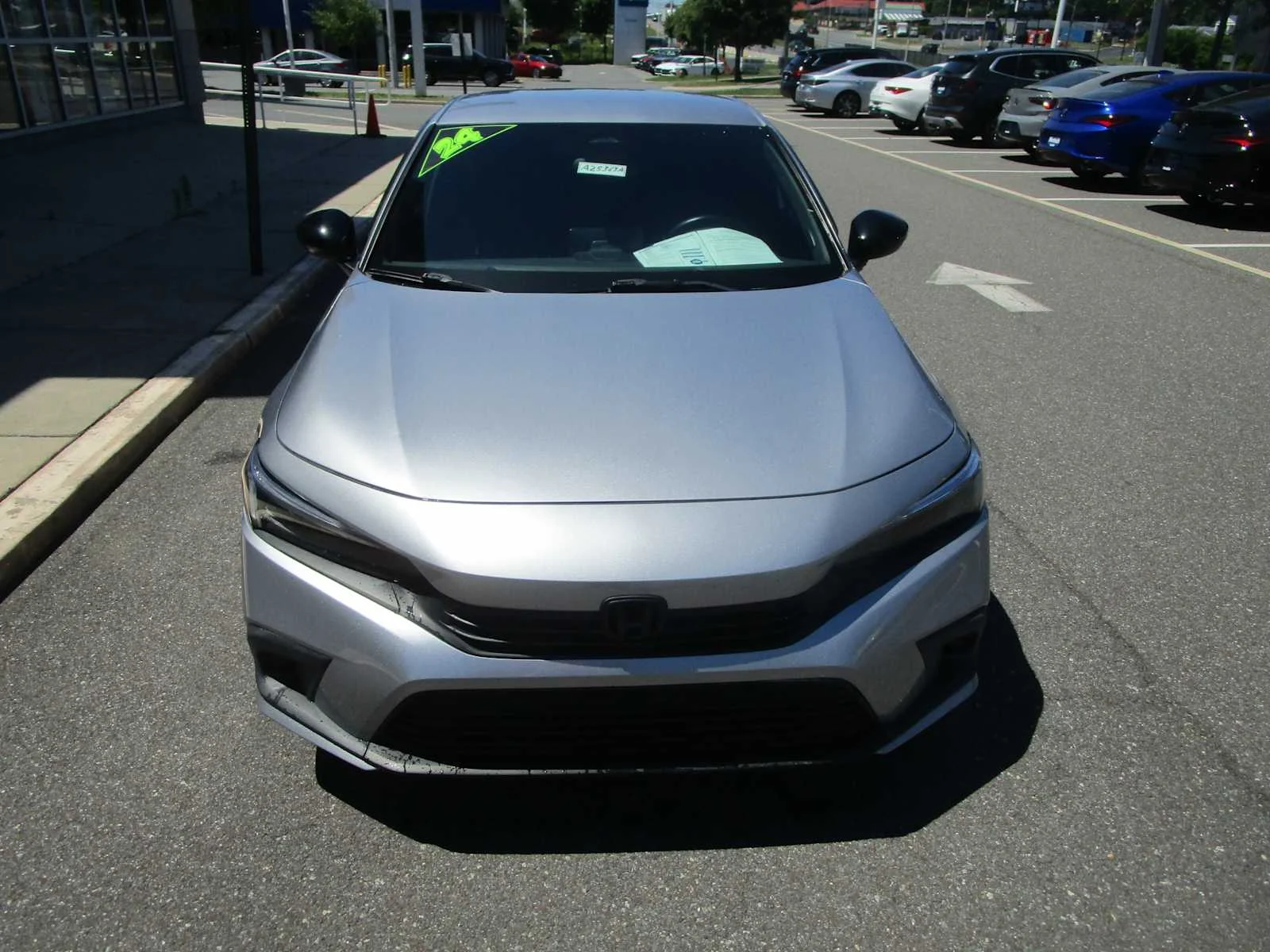 Used 2024 Lunar Silver Metallic Honda Sport image 3