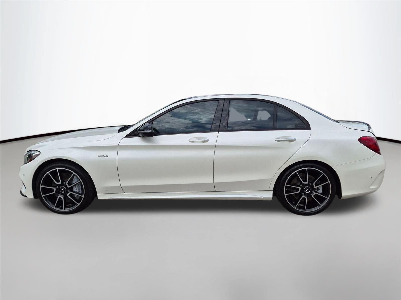 Used 2018 designo Diamond White Metallic Mercedes-Benz AMG® C 43 image 8