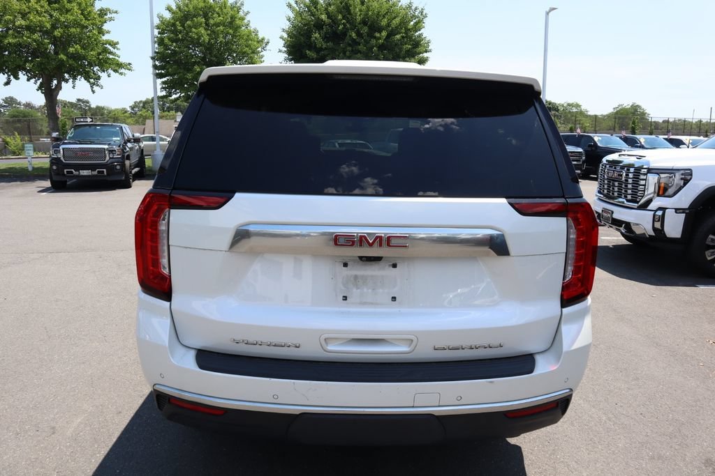 Used 2021 WHITE FROST TRICOAT GMC Denali image 4