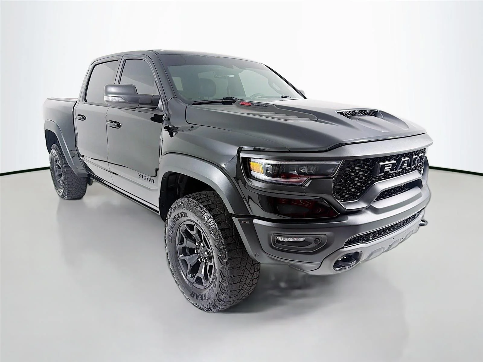Used 2024 Diamond Black Crystal Pearlcoat Ram TRX image 28