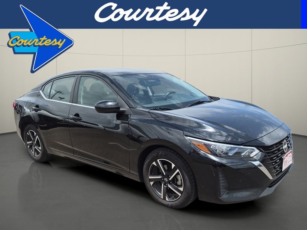 Used 2024 Black Nissan SV image 1