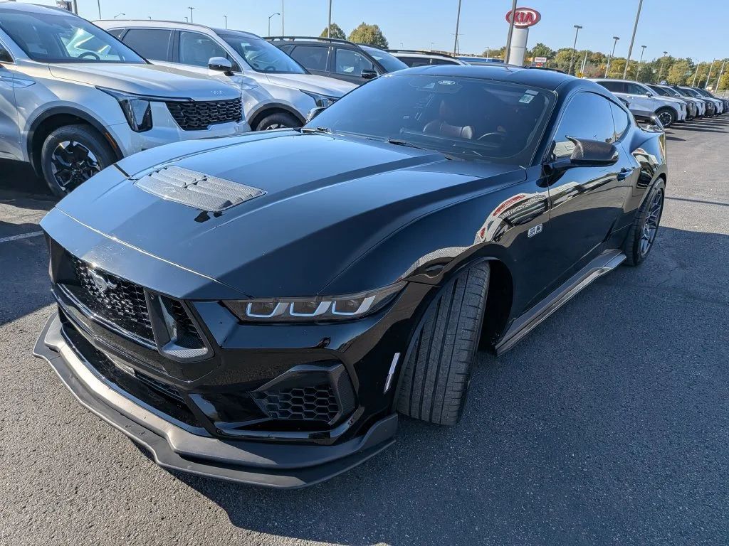 Used 2024 Shadow Black Ford GT Premium image 3