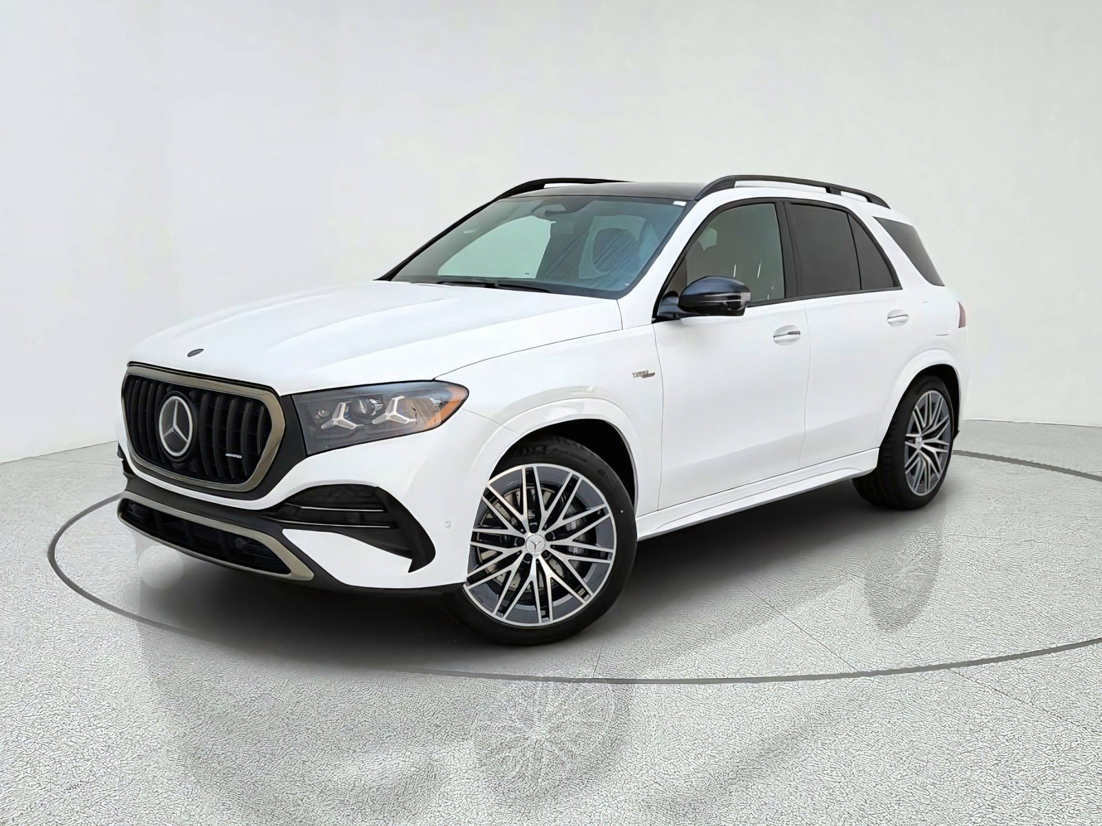 New 2027 MANUFAKTUR Moonlight White Metallic Mercedes-Benz AMG® GLE 53e 4MATIC+ SUV image 1