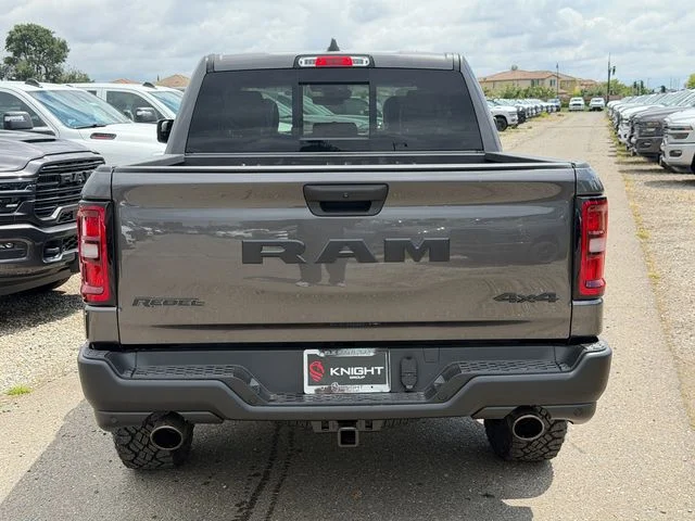 New 2026 Granite Crystal Metallic Clear-Coat Exterior Paint RAM Rebel image 11