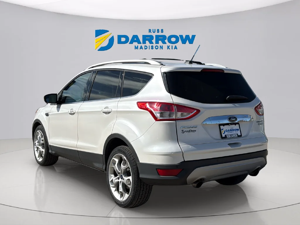 Used 2016 White Platinum Clearcoat Metallic Ford Titanium image 3