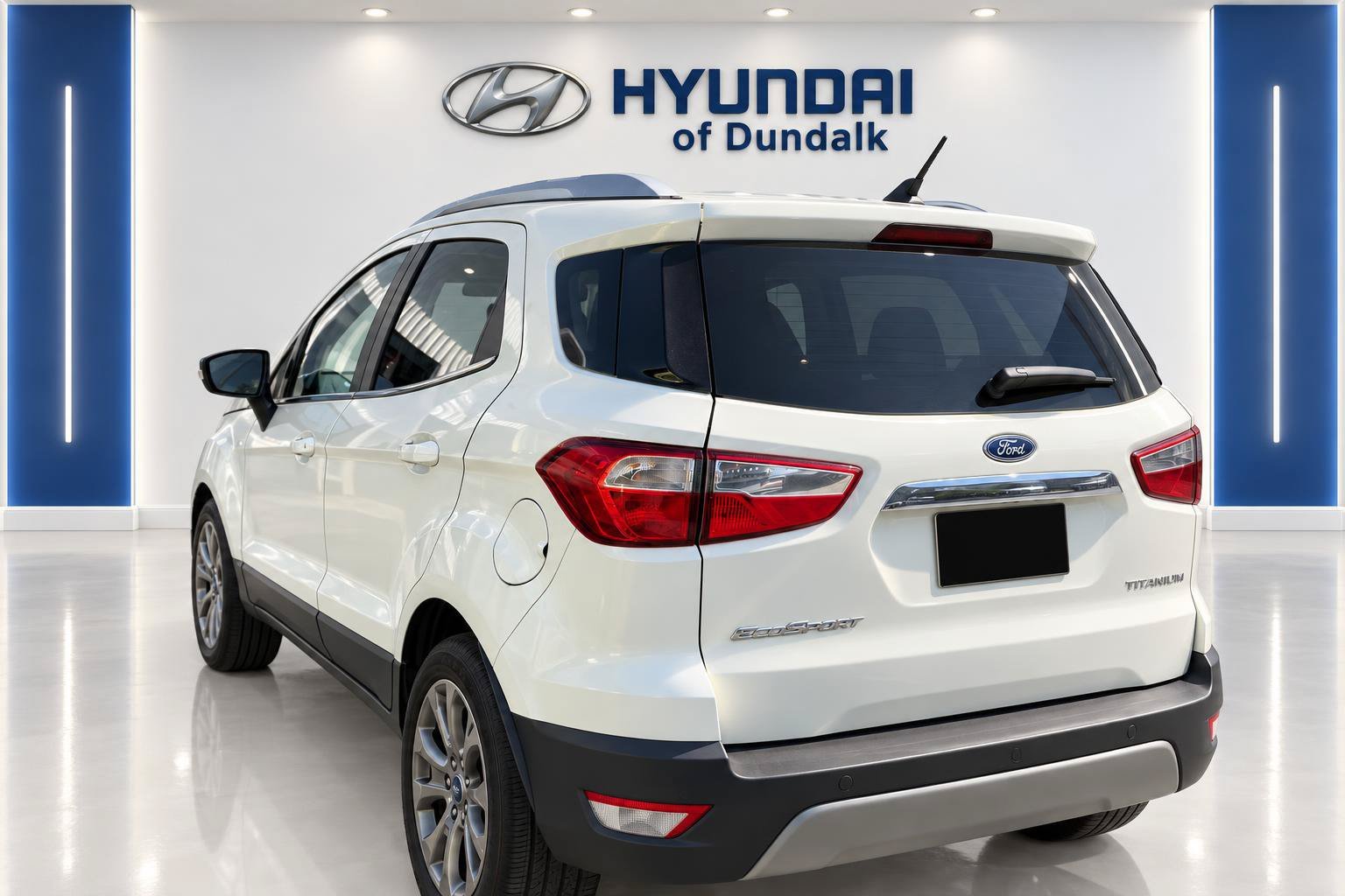 Used 2020 White Ford Titanium image 2