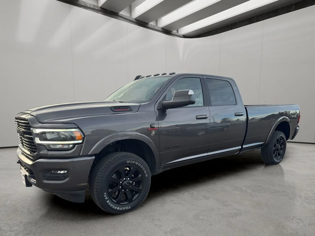 Used 2022 Granite Crystal Metallic Clearcoat Ram Laramie image 1