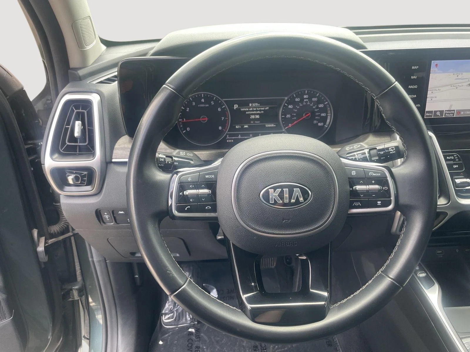Used 2021 Aruba Green Kia EX image 15