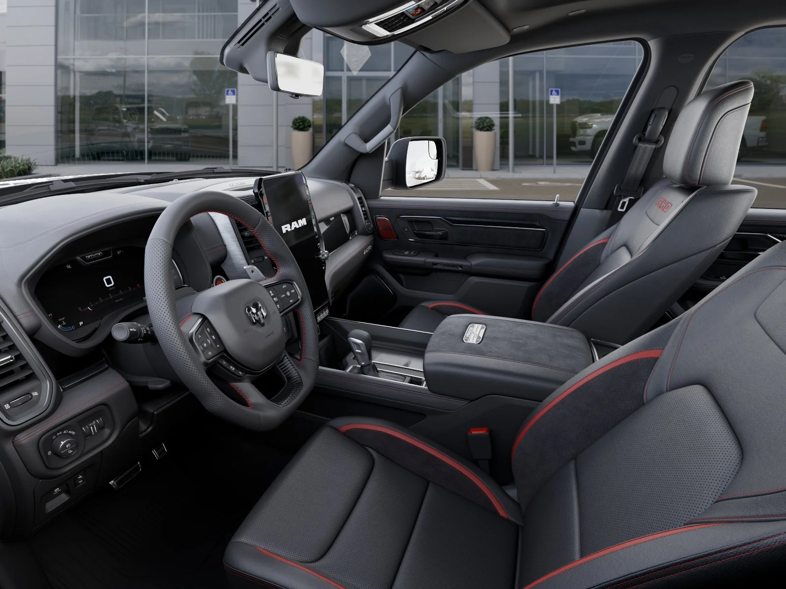 New 2026 Diamond Black Crystal Pearl-Coat Exterior Paint RAM RHO image 45
