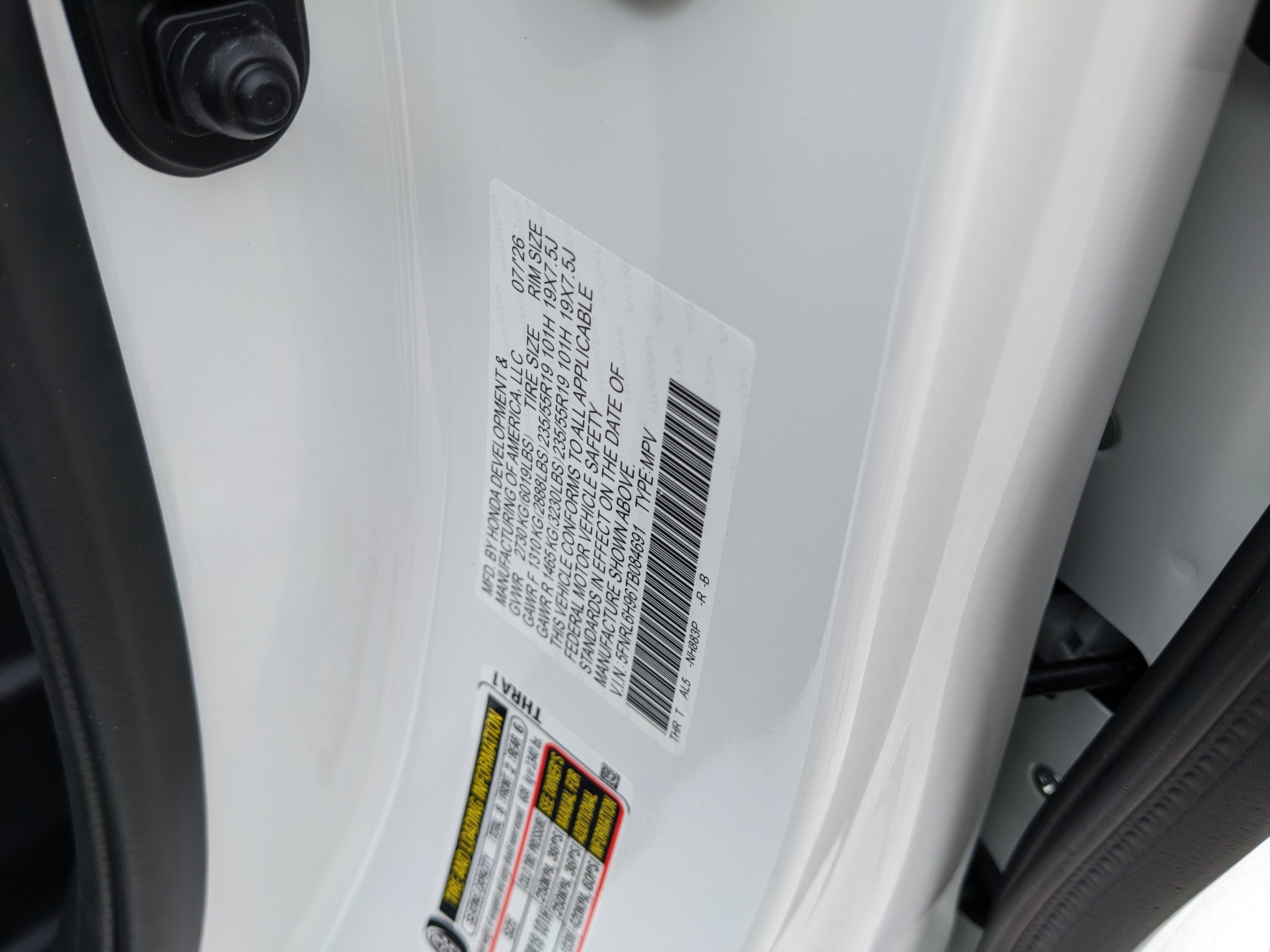 New 2026 Platinum White Pearl Honda Elite image 40