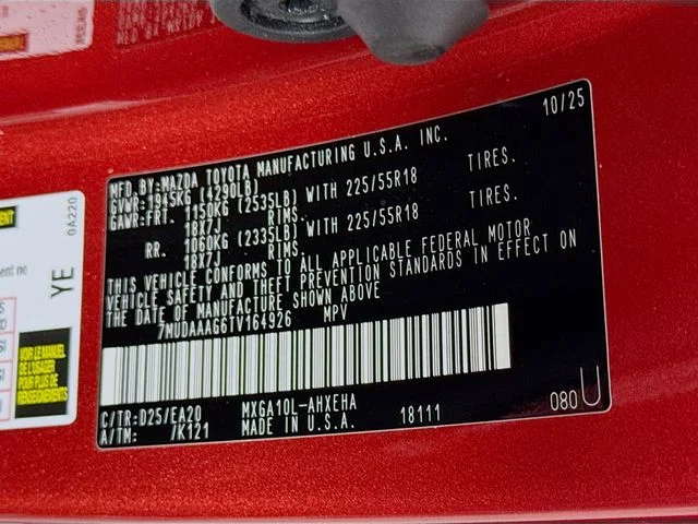 Certified Used 2026 Red Toyota XLE image 34