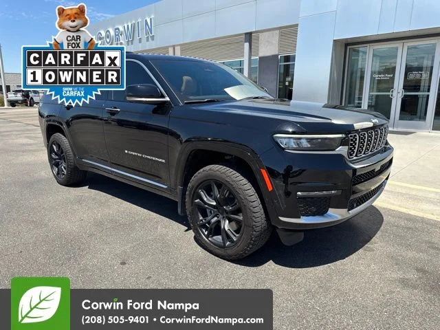 Used 2024 Black Jeep Summit image 1