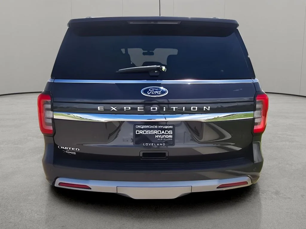 Used 2024 Dark Matter Gray Metallic Ford Limited image 4