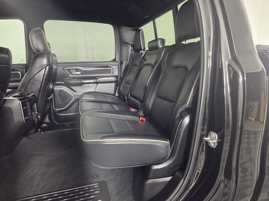 Used 2021 Diamond Black Crystal Pearlcoat Ram Laramie image 24
